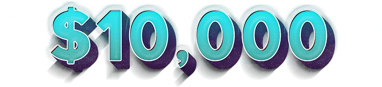 $10,000